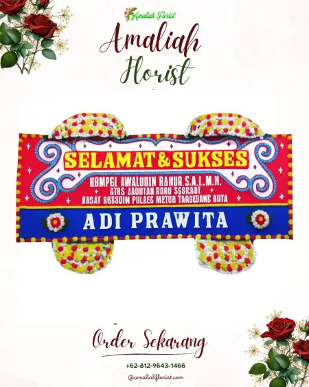 Papan Bunga Ucapan Selamat Kutayasa